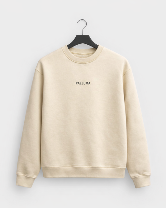 Sweatshirt Men Beige