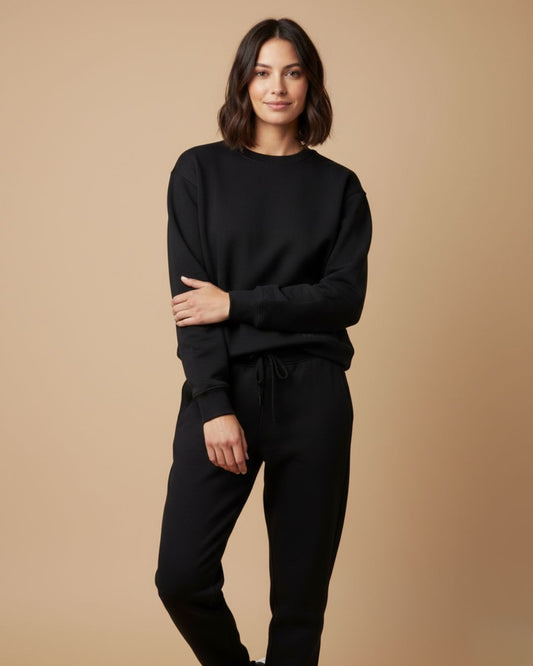 Sweatshirt Women Negro