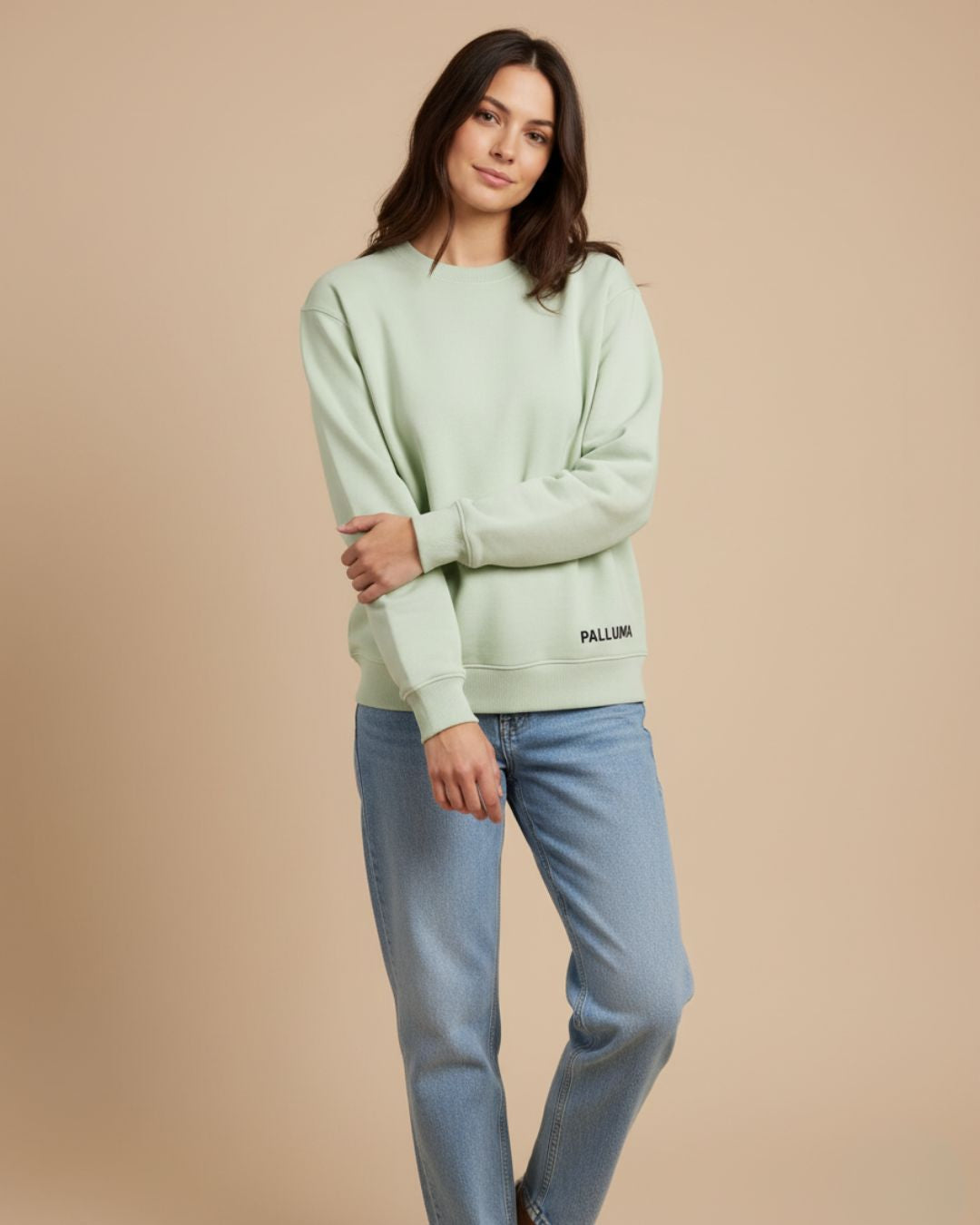Sweatshirt Women Menta