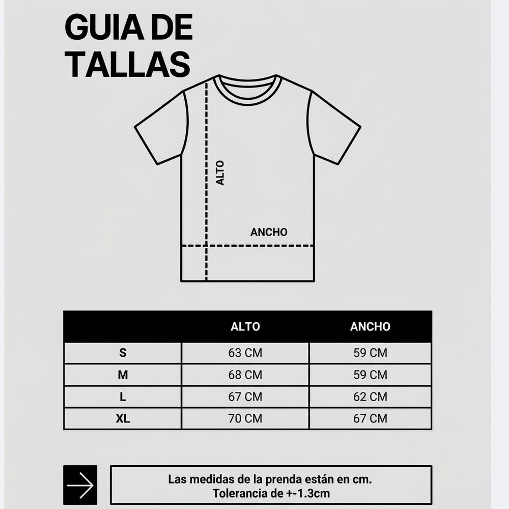 Guía de tallas