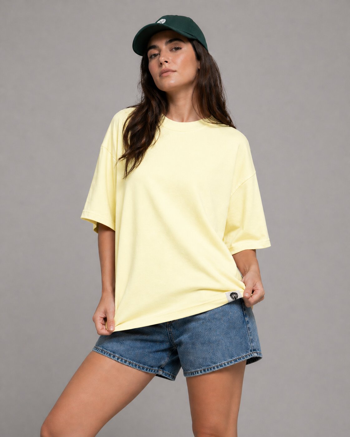 Oversized T-Shirt Women Amarillo