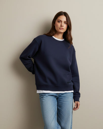 Sweatshirt Women Navy