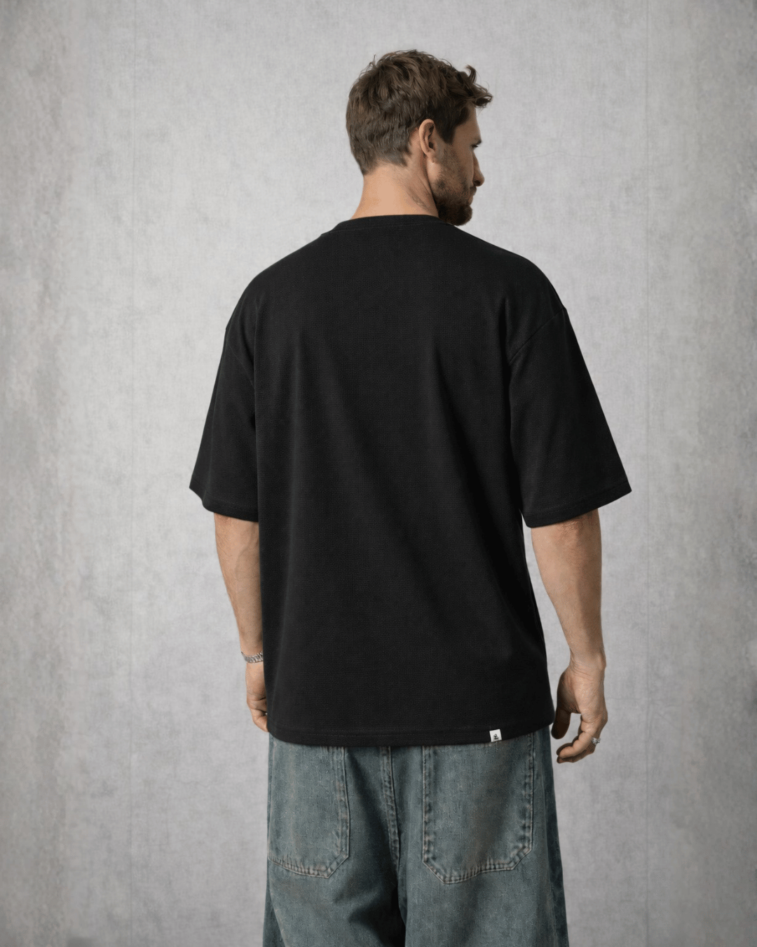 Polo Oversized Negro