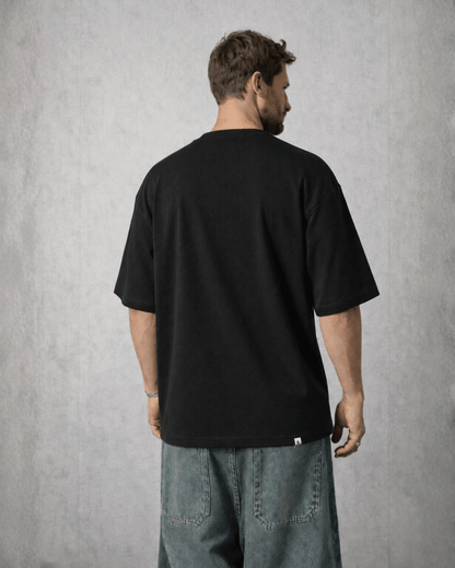 Polo Oversized Negro
