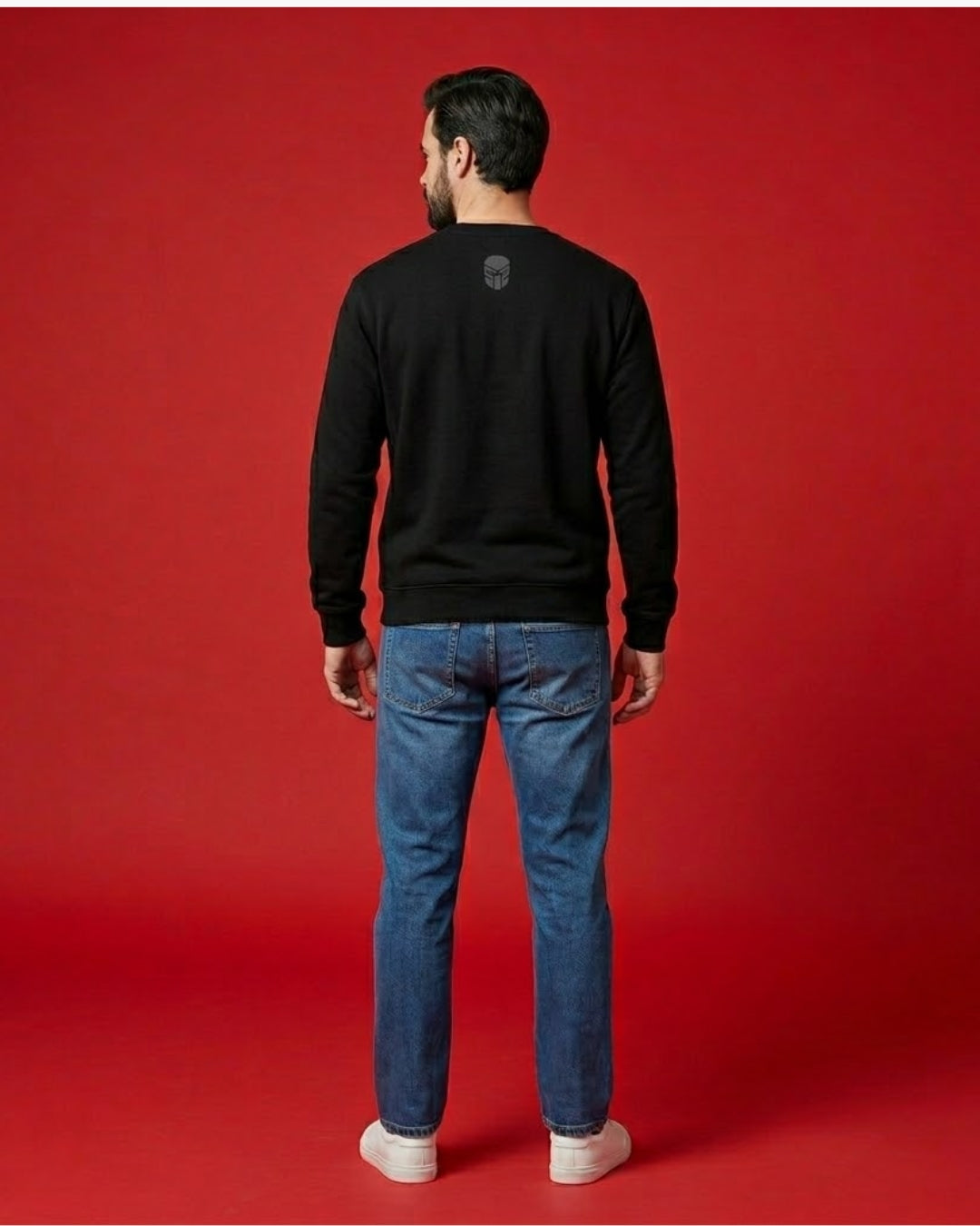 Sweatshirt Men Negro