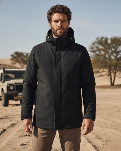 Parka Técnica Acolchada Resistente al Viento