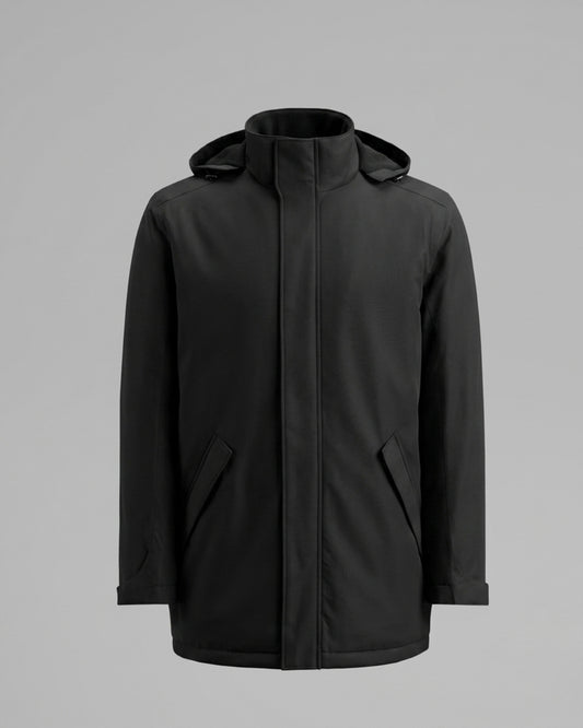 Parka Técnica Acolchada Resistente al Viento