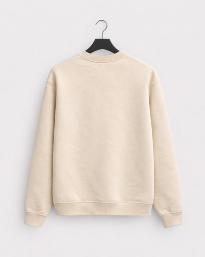 Sweatshirt Men Beige