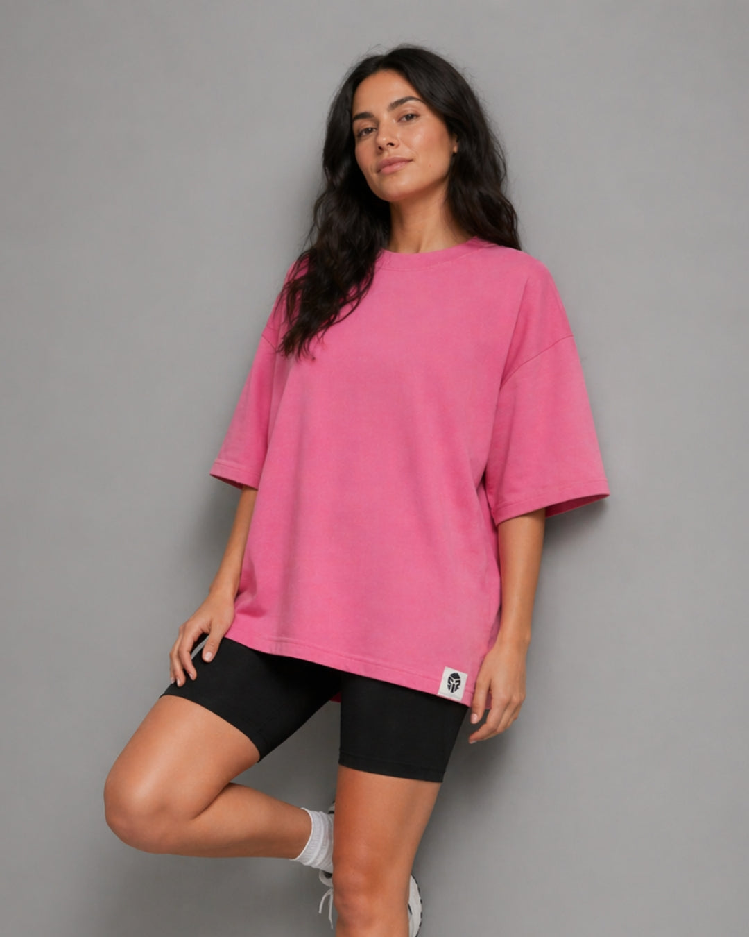 Oversized T-Shirt Women Rosa