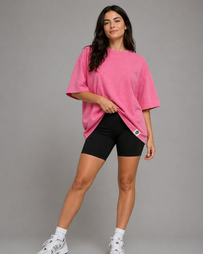 Oversized T-Shirt Women Rosa
