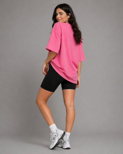 Oversized T-Shirt Women Rosa