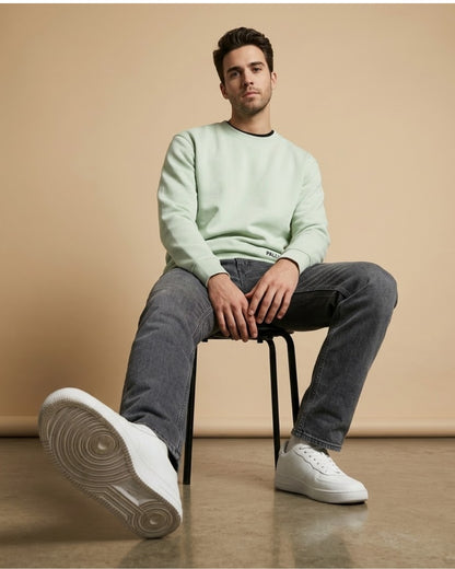 Sweatshirt Men Menta