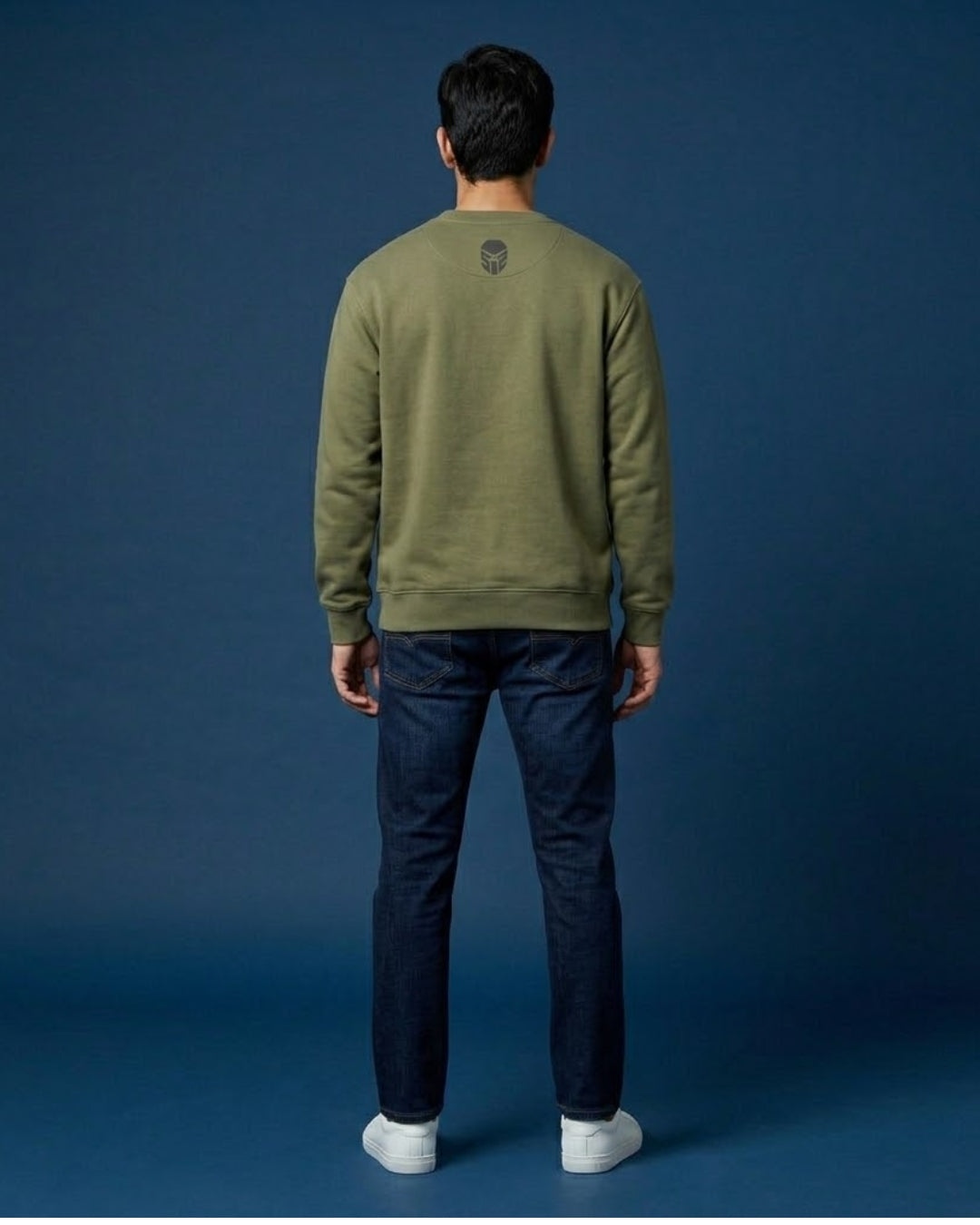 Sweatshirt Men Oliva