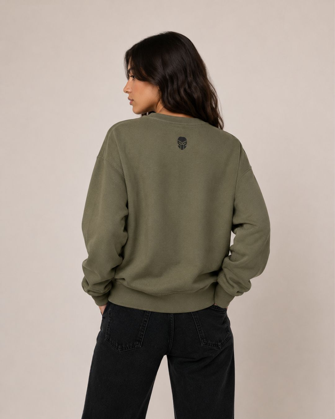 Sweatshirt Women Oliva